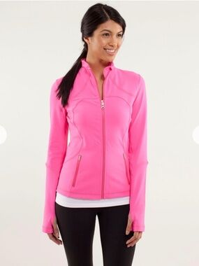Lululemon Forme Jacket *Pink Shell* 12
